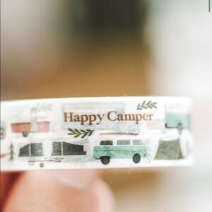 Poly Mailers Camping 6x9 10x13 washitape insert ca